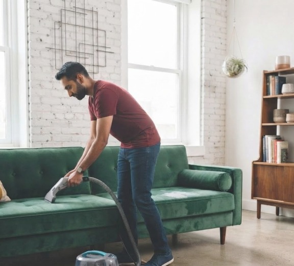 Fabric vs Leather Sofa Cleaning